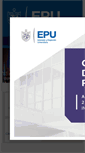 Mobile Screenshot of epu.edu.pe
